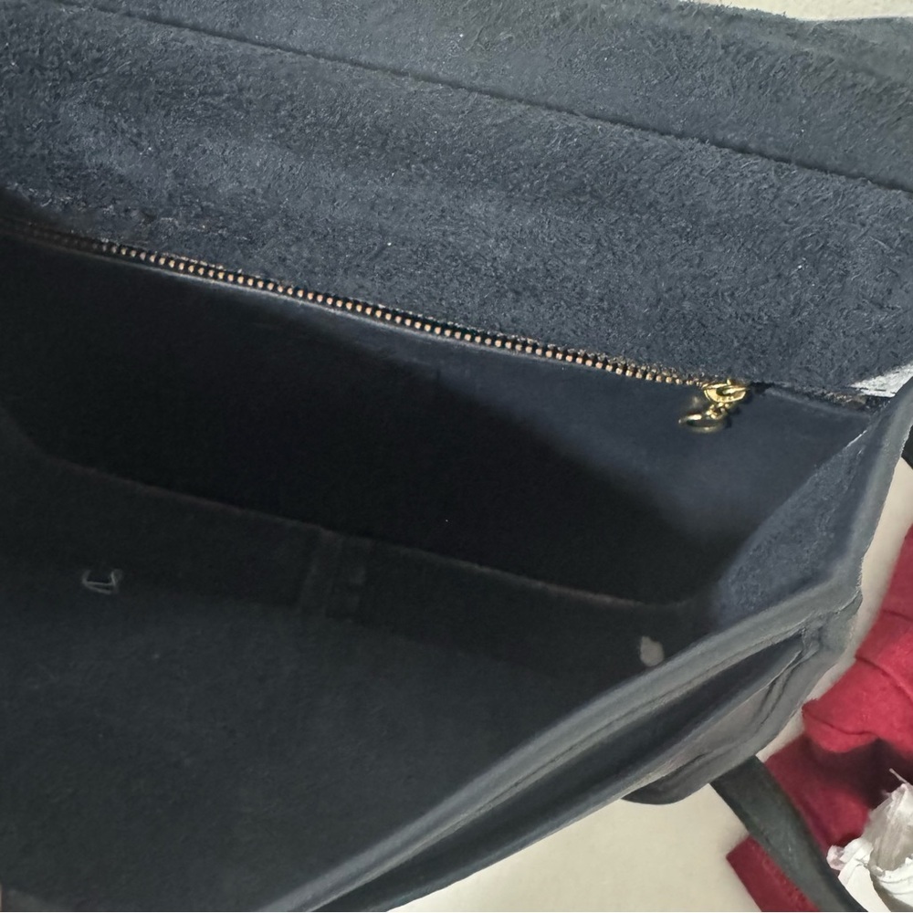 Coach Willis Authentic Vintage 9927 Dark Navy Blue Purse Crossbody EUC - Picture 8 of 12